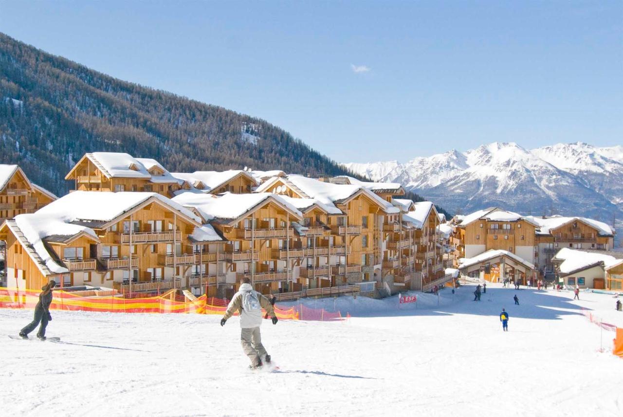 Madame Vacances Résidence Le Parc Des Airelles Les Orres Esterno foto
